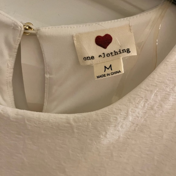 Black and white overlay dress - Picture 2 of 3